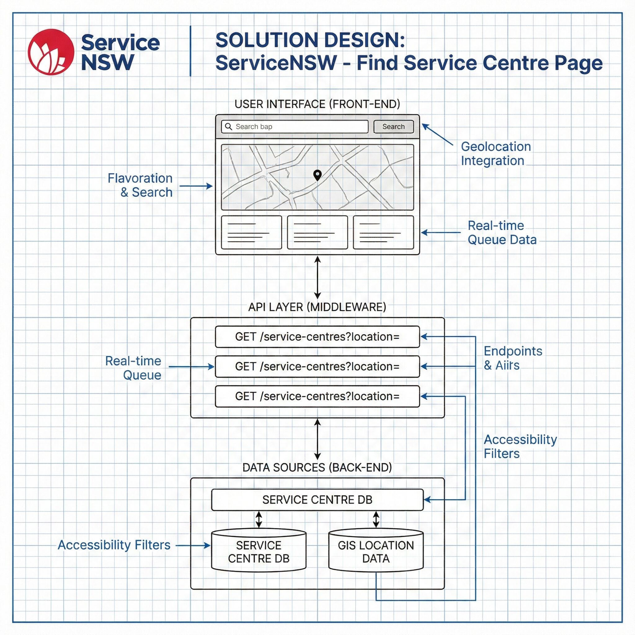 Find a Service NSW location